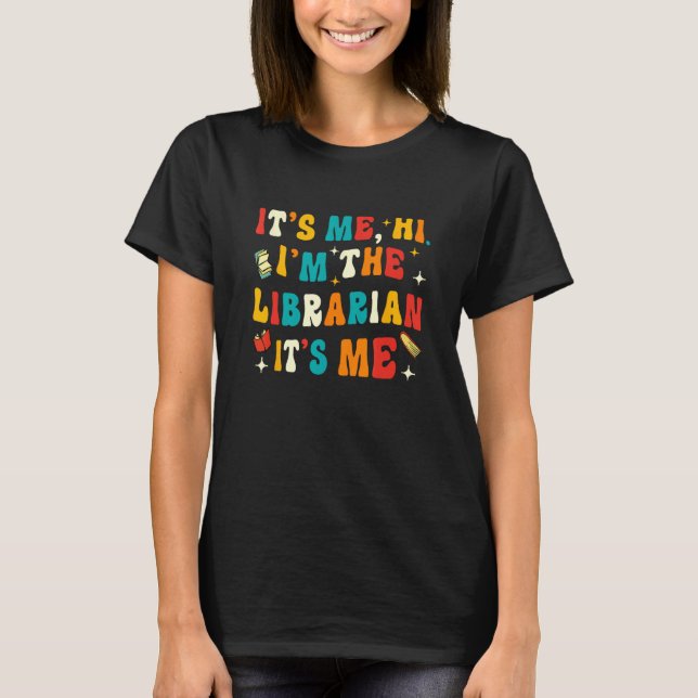 Book    Bookworm Book Nerd Librarian T-Shirt (Vorderseite)