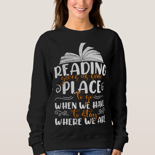Book Bookworms Books Reading Enthusiasts Book Sweatshirt (Vorderseite)