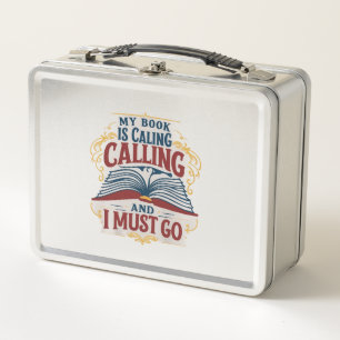 Book Calling Lunchbox