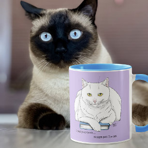 Book Cat Tasse