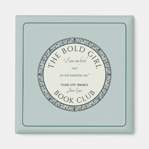 Book Club Blue Customisé Magnet