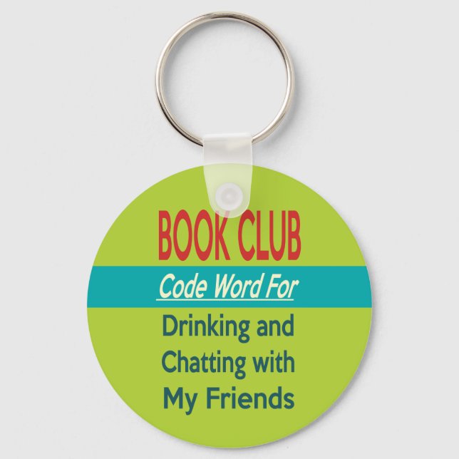 Book Club - Code Word Schlüsselanhänger (Vorderseite)