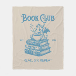 Book Club Fantasy Dragon Lovers Fleecedecke