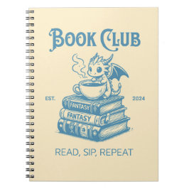 Book Club Fantasy Dragon Lovers Notizblock