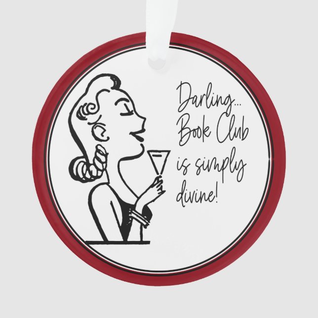 Book Club Friend Retro Vintage Lady (devant)