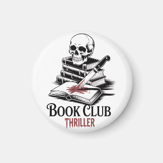 Book Club Thriller Magnet