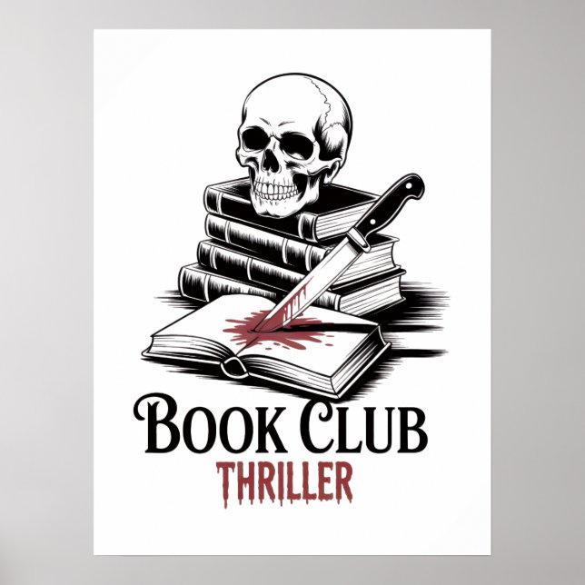 Book Club Thriller Poster (Vorne)