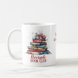 Book Club Weihnachten Individuelle Name Kaffeetasse