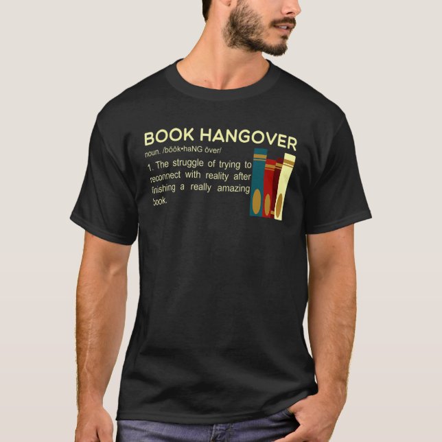 Book Hangover Definition T T-Shirt (Vorderseite)