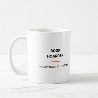 Book Hoarder So Many Pages So Little Time Tasse