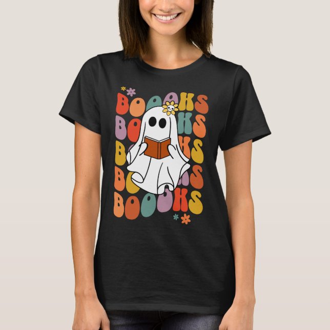 Book Love Ghost T-Shirt (Vorderseite)