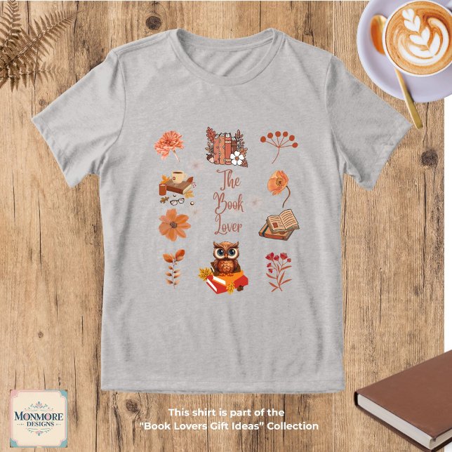 Book Lover Aesthetic Tri-Blend Shirt (Von Creator hochgeladen)