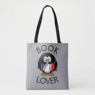 Book Lover — Designer Totbeutel Tasche
