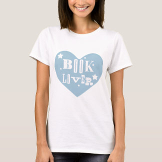 Book Lover Lesen mit Herz T-Shirt