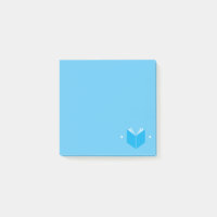 Book Lover Post It Notes / blau