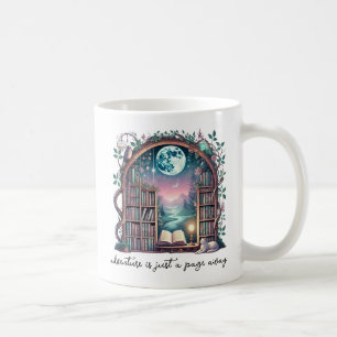 Book Lover's Adventure Is A Page Away Mug