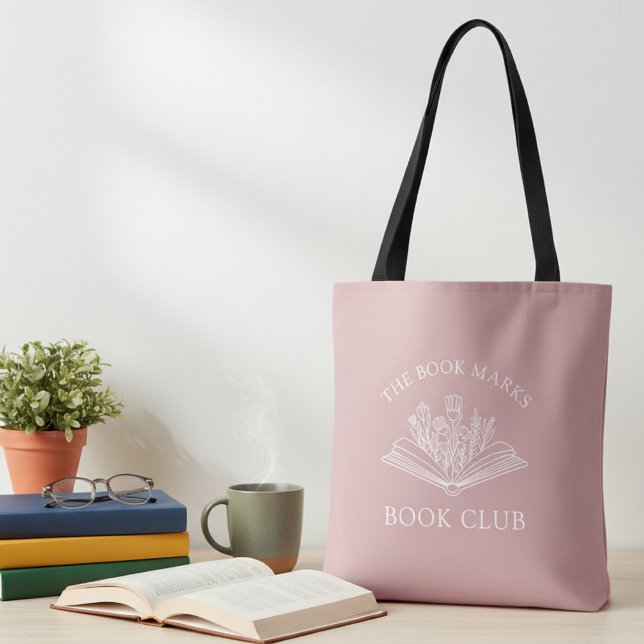 Book Lover's Club Name  Tasche (Von Creator hochgeladen)
