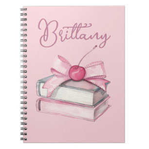 Book Lovers Coquette Hübsch Pink Notebook Notizblock