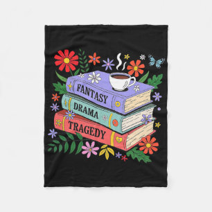 Book Lovers Fantasy Drama Tragedy Subtle 8647 Trum Fleecedecke