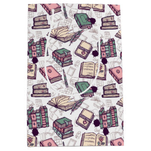 Book Lovers Gift Bag Mittlere Geschenktüte