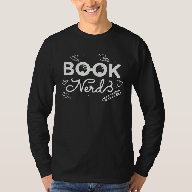 Book Nerd Perfect Book T-Shirt (Vorderseite)