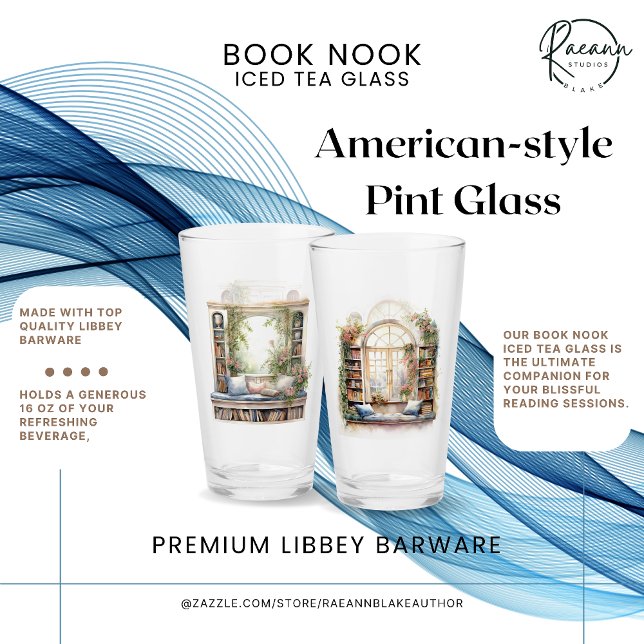 Book Nook Iced Tea Glass Glas (Von Creator hochgeladen)