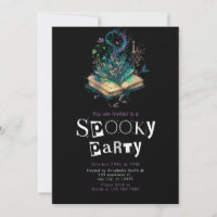 Book of Shadows Smoke Spooky Halloween Party