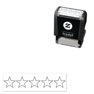 Book or Movie Review Journal 5 Star Rating Permastempel