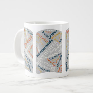 Book Pantry - Suchen Sie die klassische Literatur Jumbo-Tasse