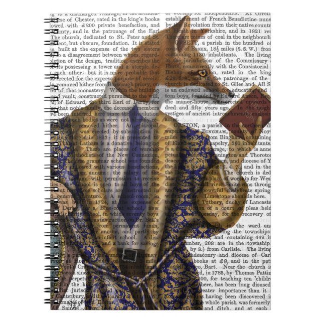 Book Reader Fox Notizblock (Vorderseite)