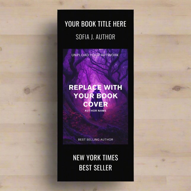 Book Signature Event l Writer Author Foto Black Werbekarte (Von Creator hochgeladen)