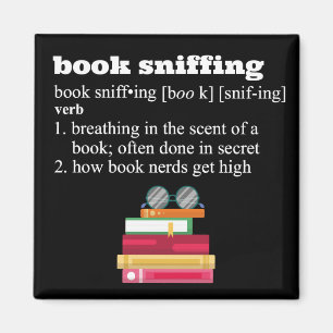 Book Sniffing Magnet