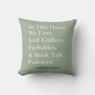 Book Talk Podcast Kissen