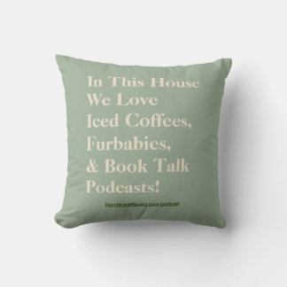Book Talk Podcast Wurfkissen Kissen