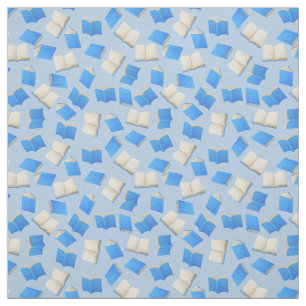 Book Themed Fabric Stoff