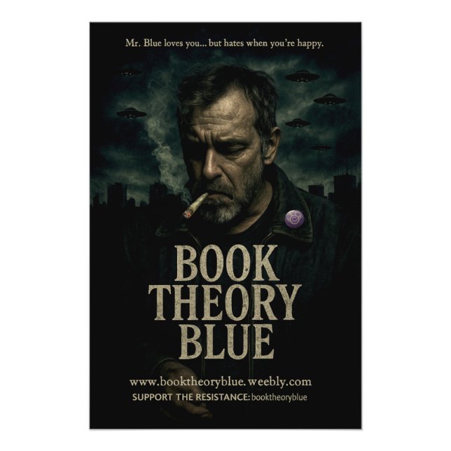Book Theory Blue Poster 01 (Vorderseite)
