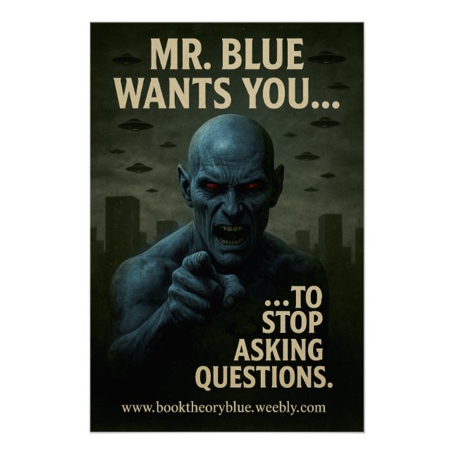 Book Theory Blue Poster 05 (Vorderseite)