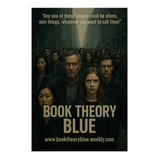 Book Theory Blue Poster 11 (Vorderseite)