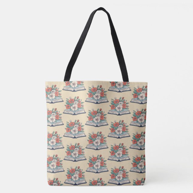 Book Tote Bag Tasche (Vorderseite)