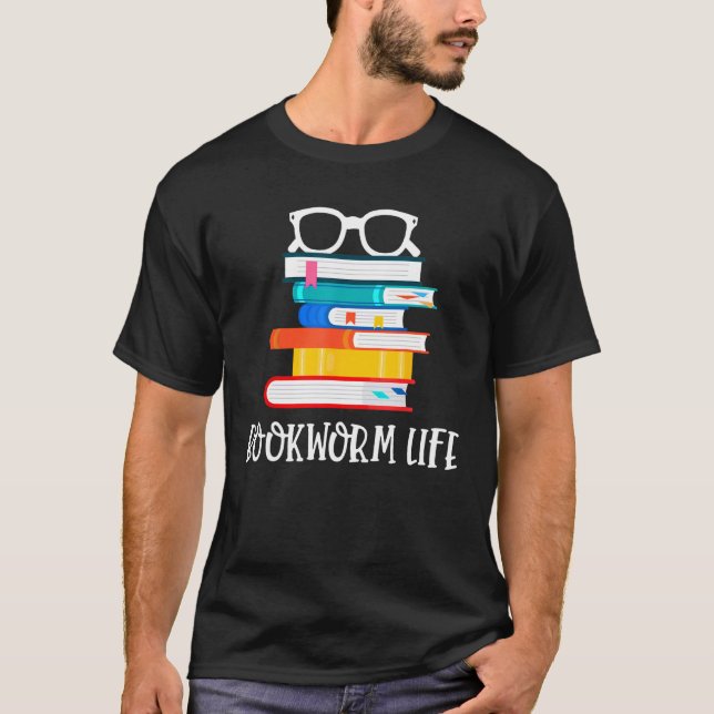 Book warm life  reader s gear for readers T-Shirt (Vorderseite)