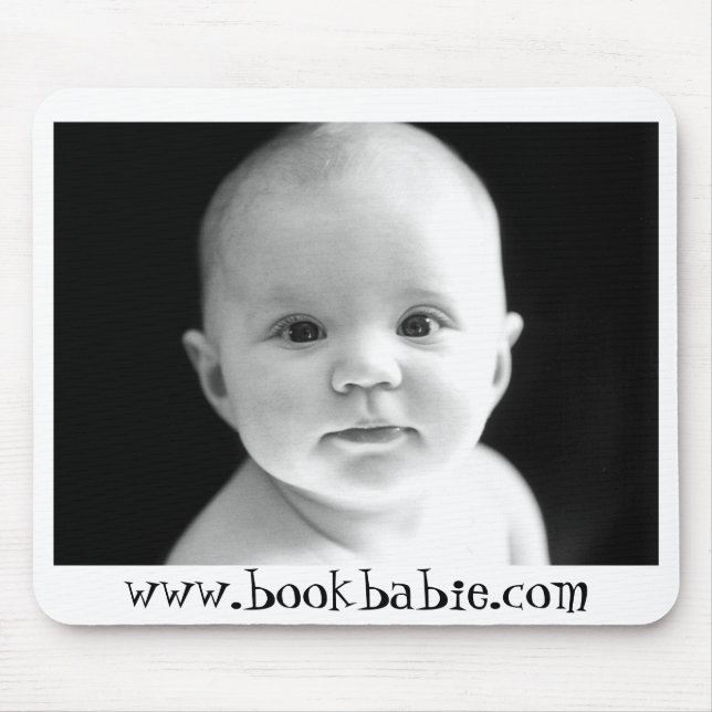 bookbabie Mausunterlage Mousepad (Vorne)