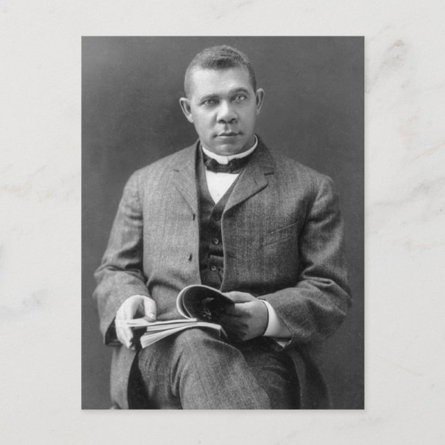 Booker T. Washington, 1903 Postkarte (Vorderseite)