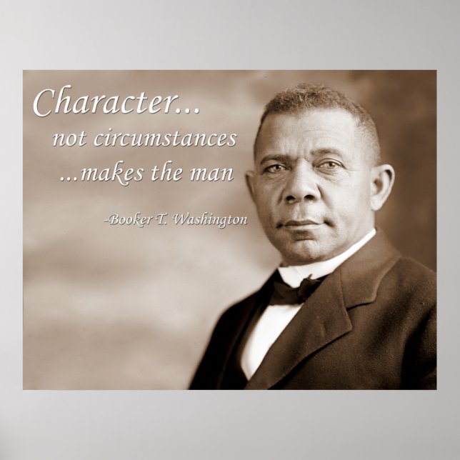 Booker T. Washington Poster (Vorne)