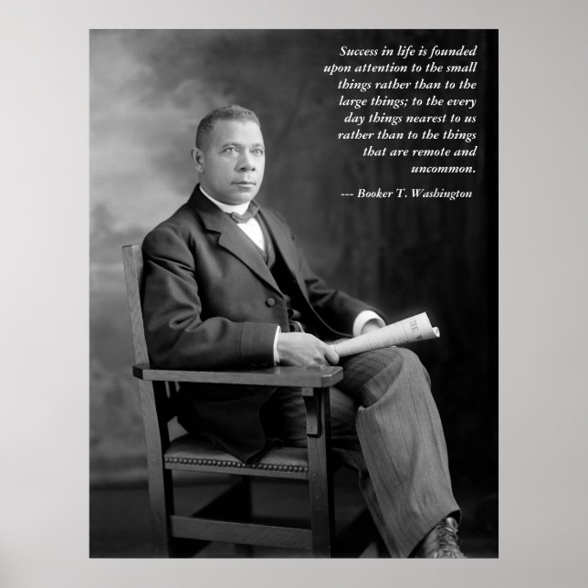 Booker T. Washington Poster (Vorne)