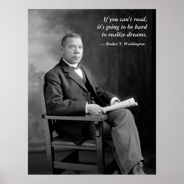 Booker T. Washington Poster (Vorne)