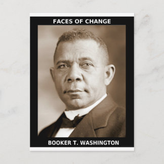 Booker T. Washington Postkarte