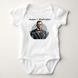 Booker T. Washington - Schwarze Geschichte Baby Strampler