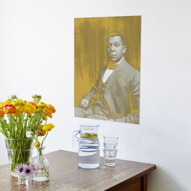 Booker Taliaferro Washington: Black Educator Foliendrucke (Ablage(Küche))