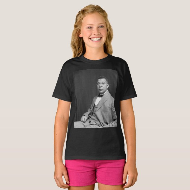 Booker Taliaferro Washington: Black Educator T-Shirt (Vorne ganz)