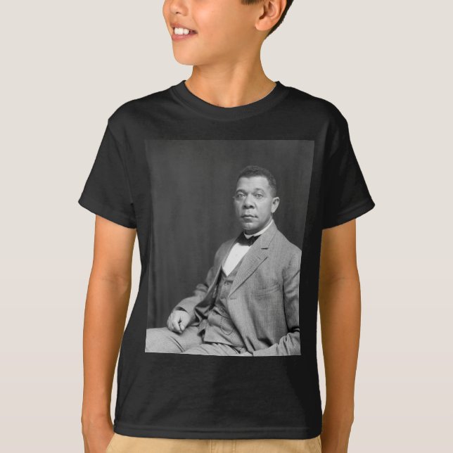 Booker Taliaferro Washington: Black Educator T-Shirt (Vorderseite)